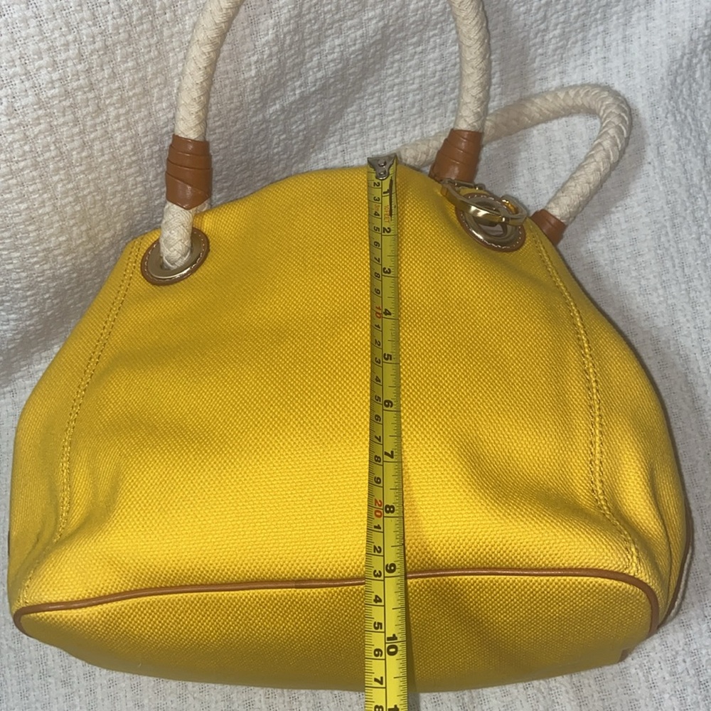 RARE Like new MICHAEL KORS Anchor, Marina Canvas Nautical bag - Picture 11 of 16